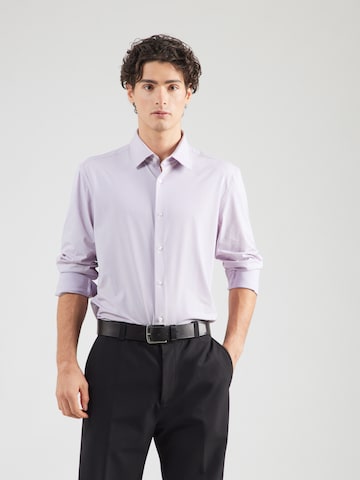 BOSS Regular fit Poslovna srajca 'P-HANK' | roza barva: sprednja stran