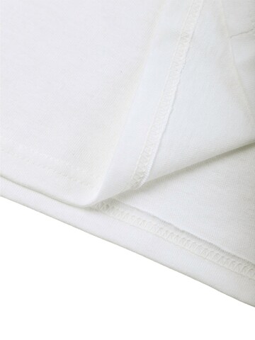 GORHEY Oversized shirt 'Flowers' in White