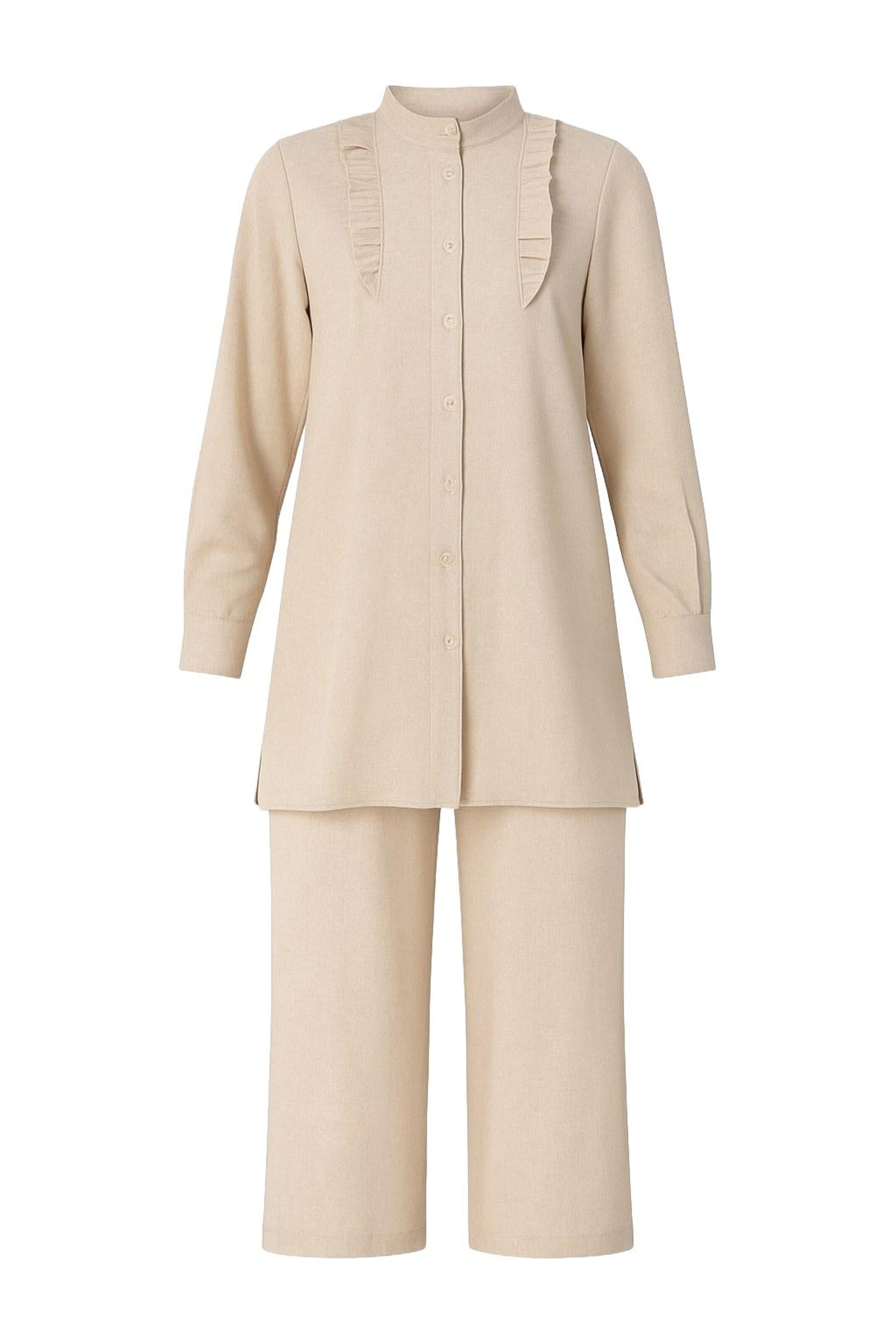 MODAMIHRAM Set in Beige: Vorderseite