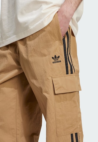 ADIDAS ORIGINALS Loose fit Cargo Pants 'Adicolor Classics' in Brown