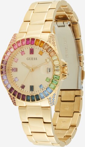 GUESS - Reloj analógico en oro: frente