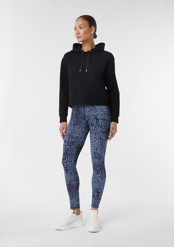 Sweat-shirt comma casual identity en noir : devant