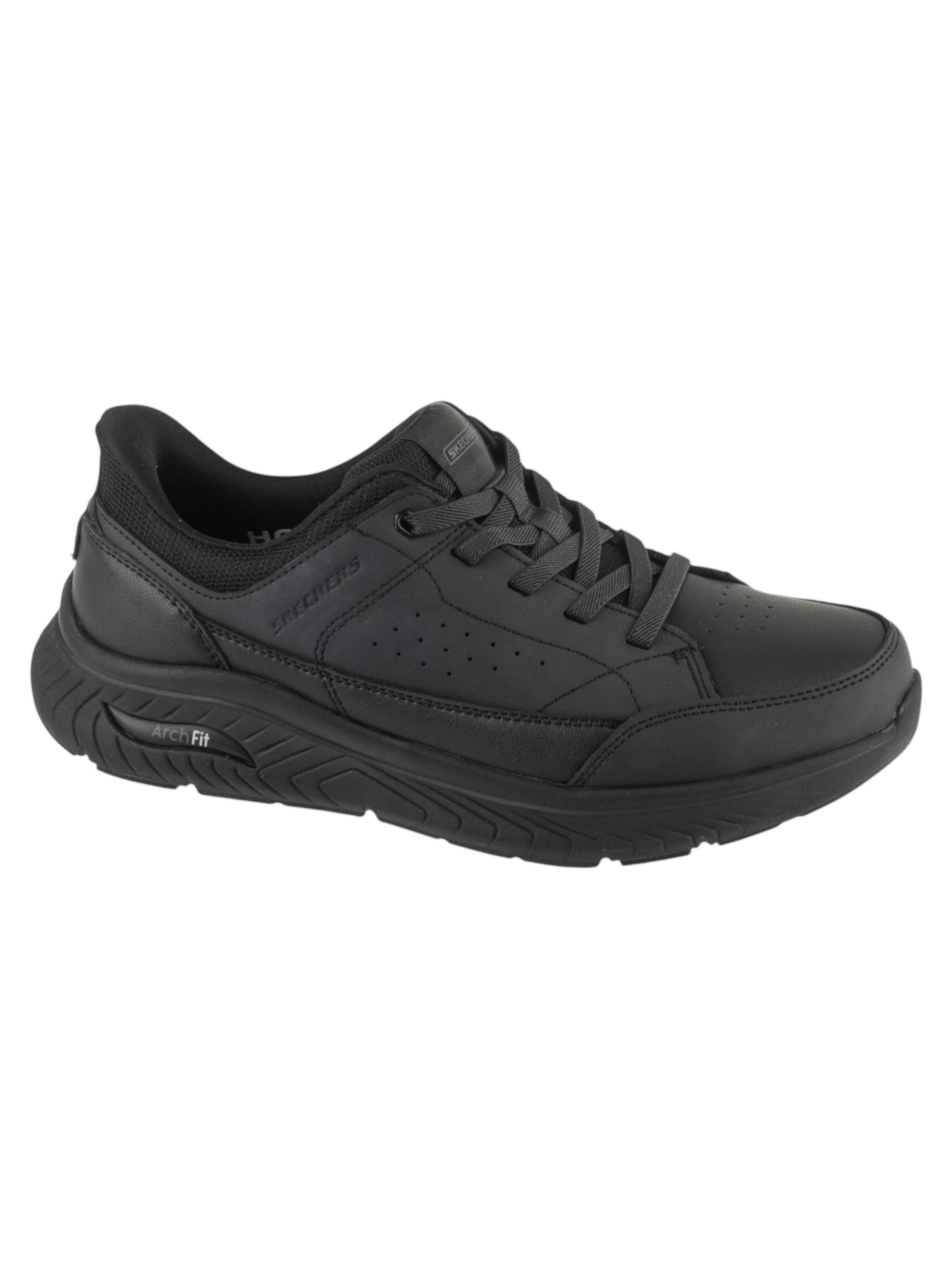 SKECHERS Sneakers 'Skechers Slip Ins: Arch Fit Crosser - Felix' in Black: front
