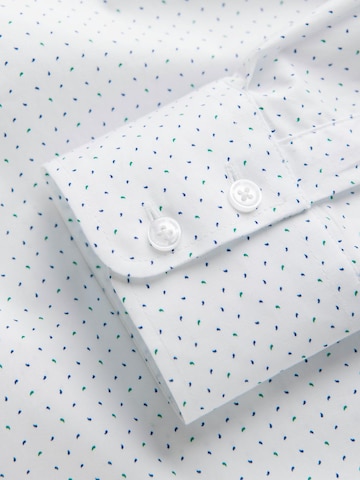 Ombre - Ajuste regular Camisa en blanco
