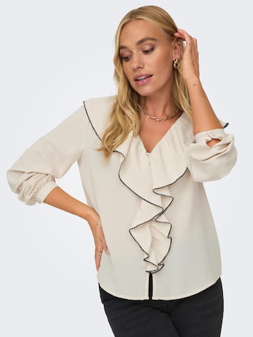 Camicia da donna 'LISE' di ONLY in beige