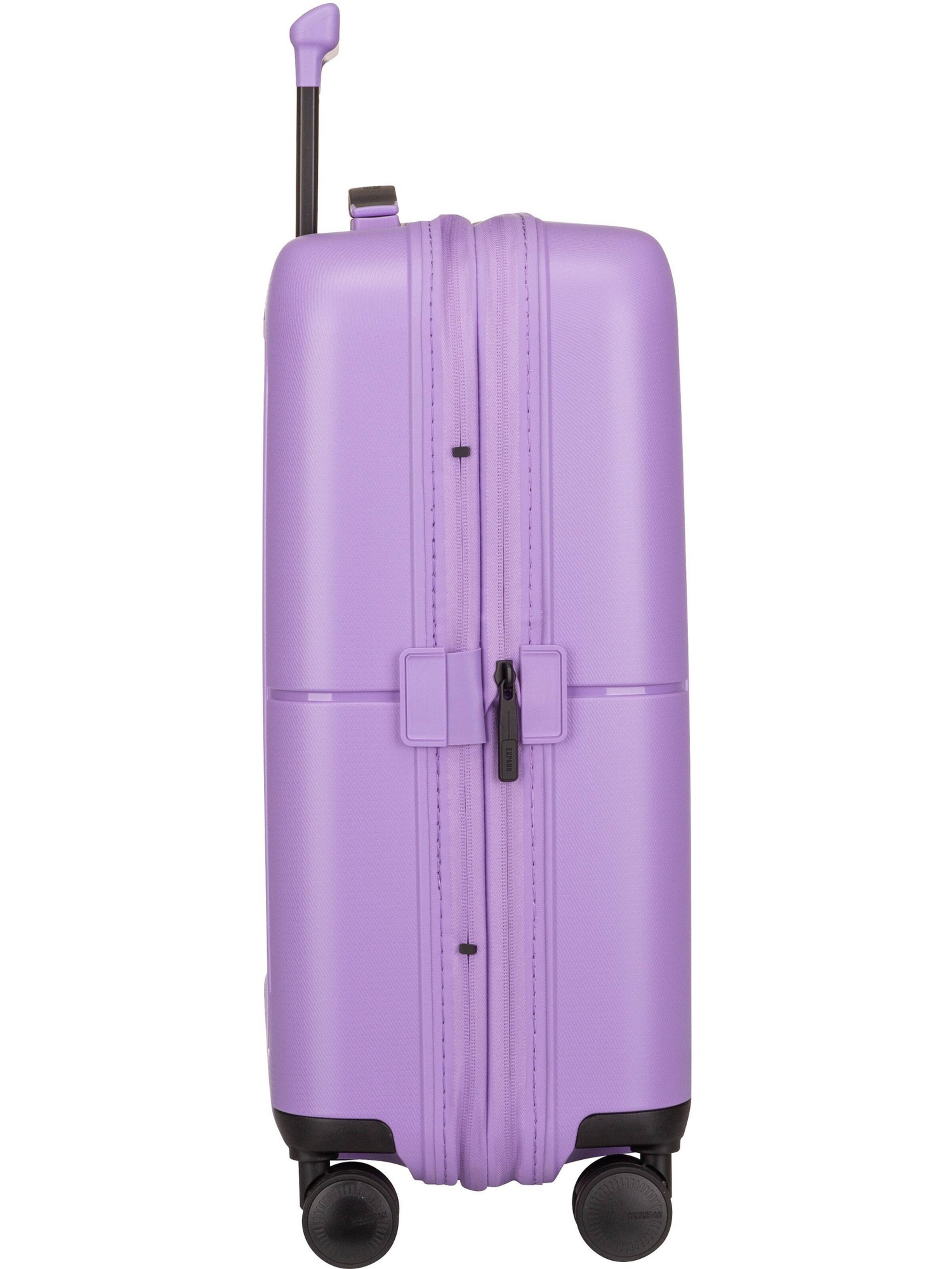 American Tourister Cart 'Dashpop Spinner 55 EXP' in Purple