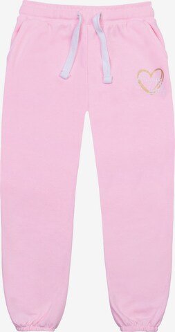 Effilé Pantalon MINOTI en rose : devant