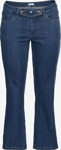 SHEEGO Boot cut Jeans in Blue: front