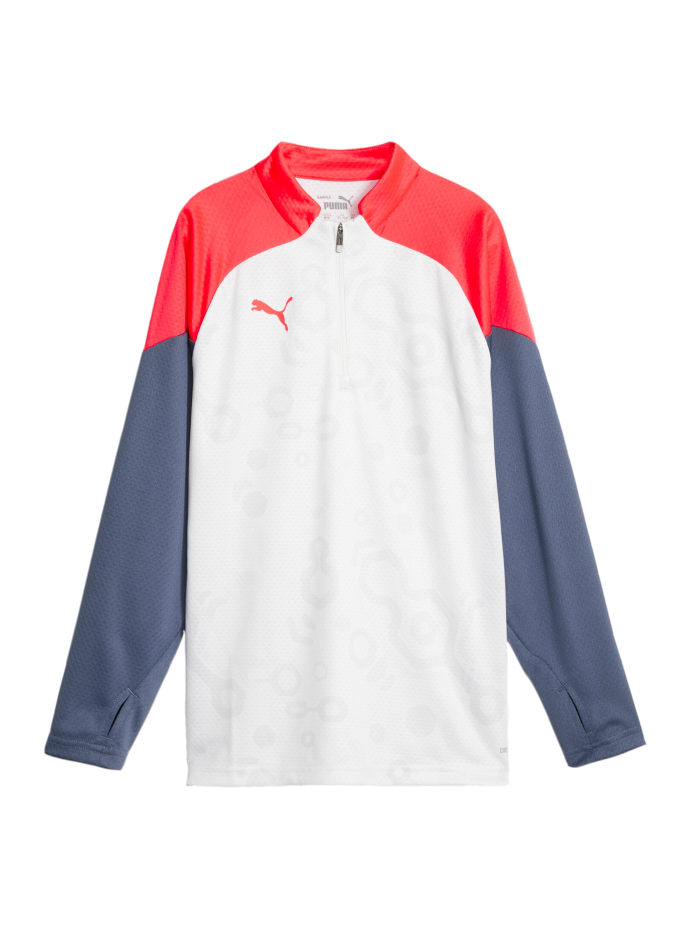 PUMA Sportsweatshirt in Weiß: Vorderseite