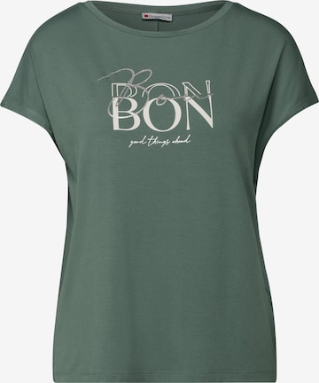 STREET ONE Shirt in Green: front