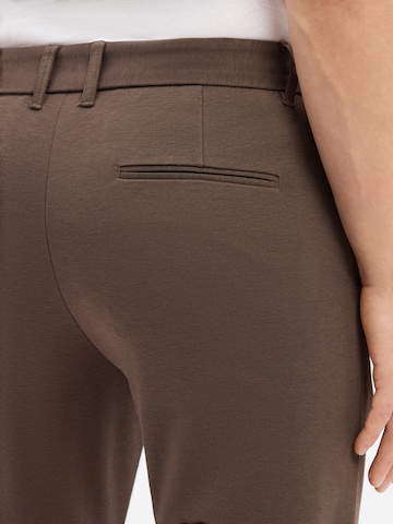 Lindbergh Slimfit Broek in Bruin