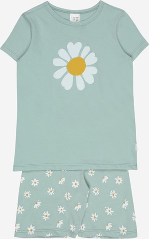 SCHIESSER Pajamas in Green: front