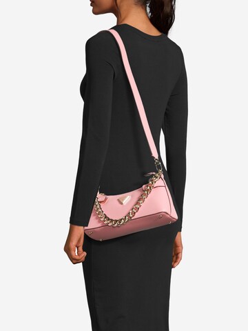 GUESS Дамска чанта 'Matilde' в розово
