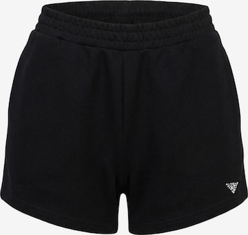Wide leg Pantaloni 'SILVY SHORTS V6GD14 K3090' di GUESS in nero: frontale