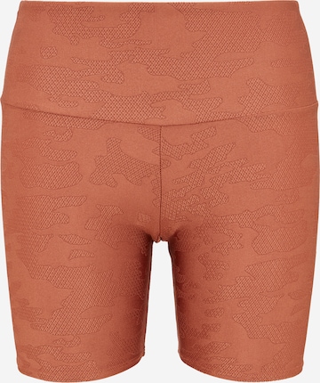 Skinny Pantaloni sportivi di Onzie in beige: frontale