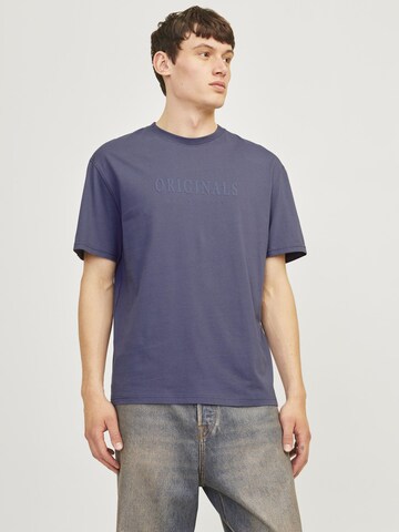 JACK & JONES Bluser & t-shirts 'JORFREDERIKSBERG' i blå: forside
