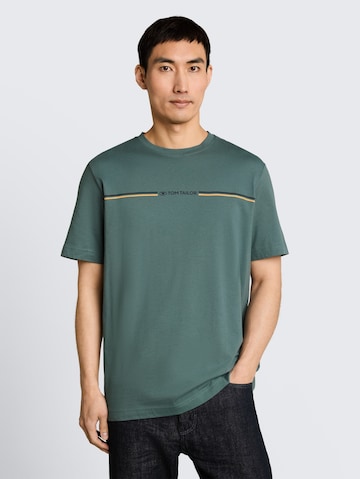 TOM TAILOR T-Shirt in Grün: Vorderseite