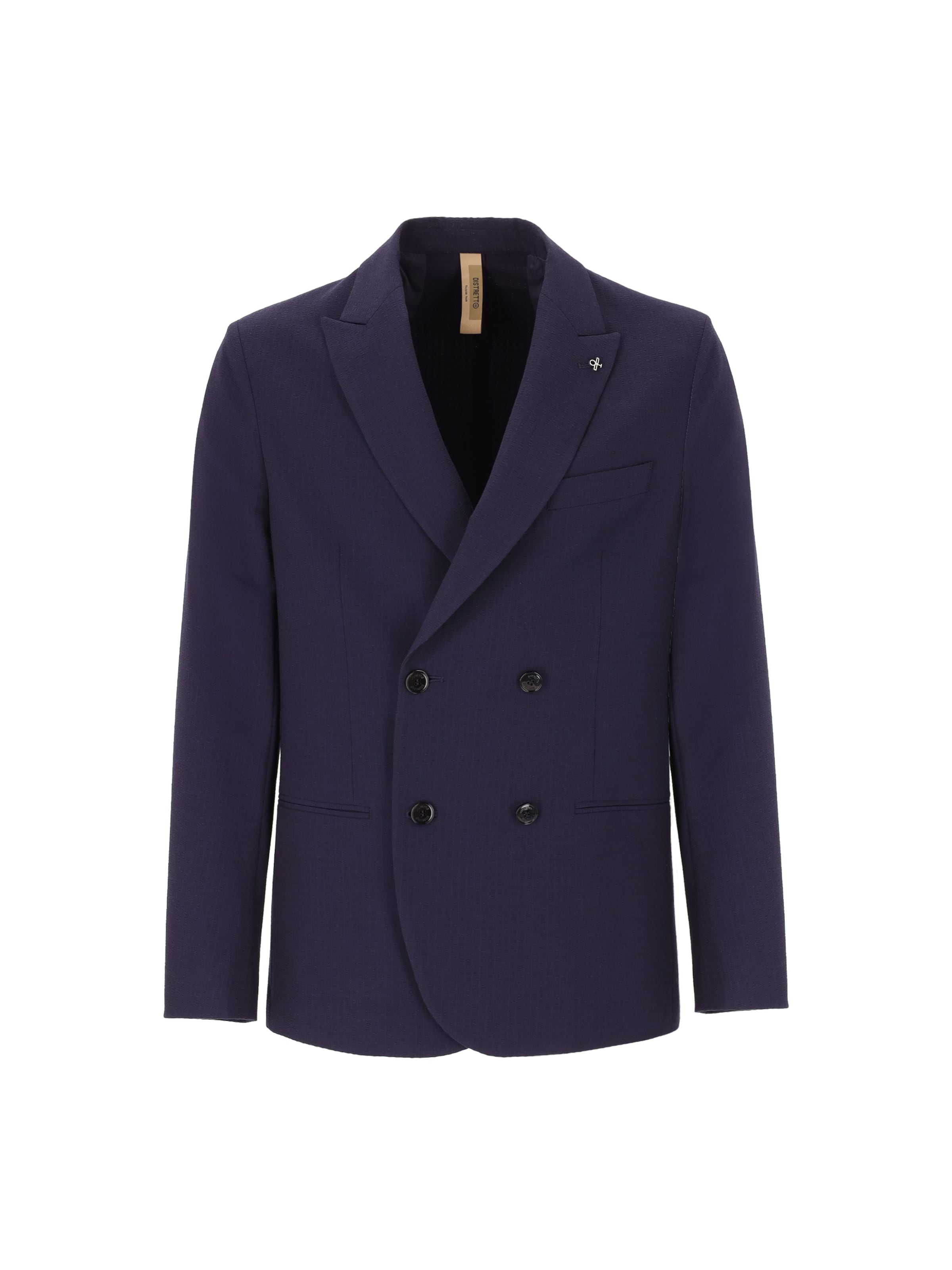 Distretto12 Regular fit Suit Jacket in Blue: front