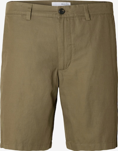 Kelnės 'SLHMILES' iš SELECTED, spalva – alyvuogių spalva, Prekių apžvalga