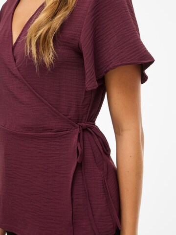 VILA Top 'VIOvie' in Red