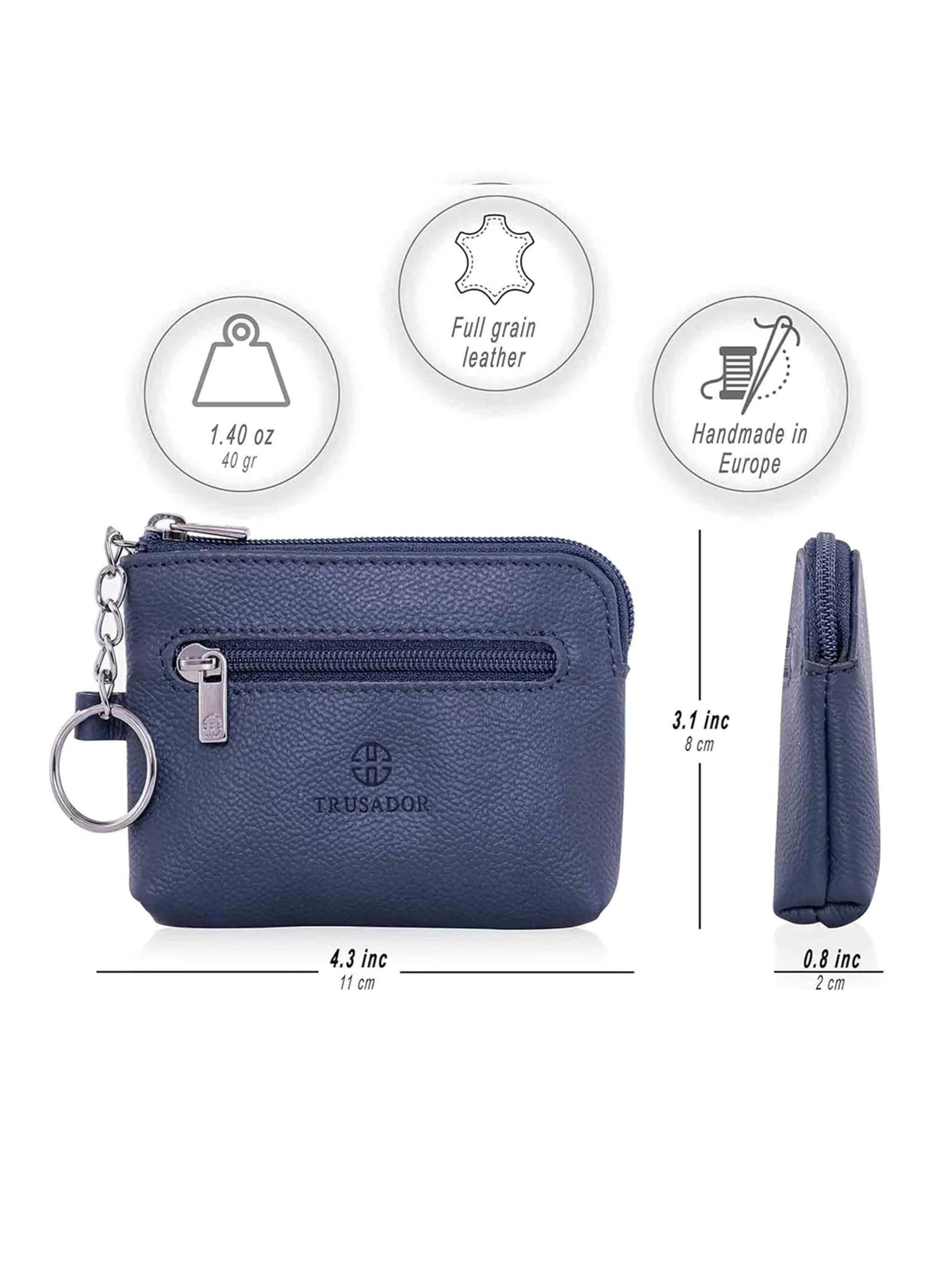 Trusador Key Ring 'Milano' in Blue