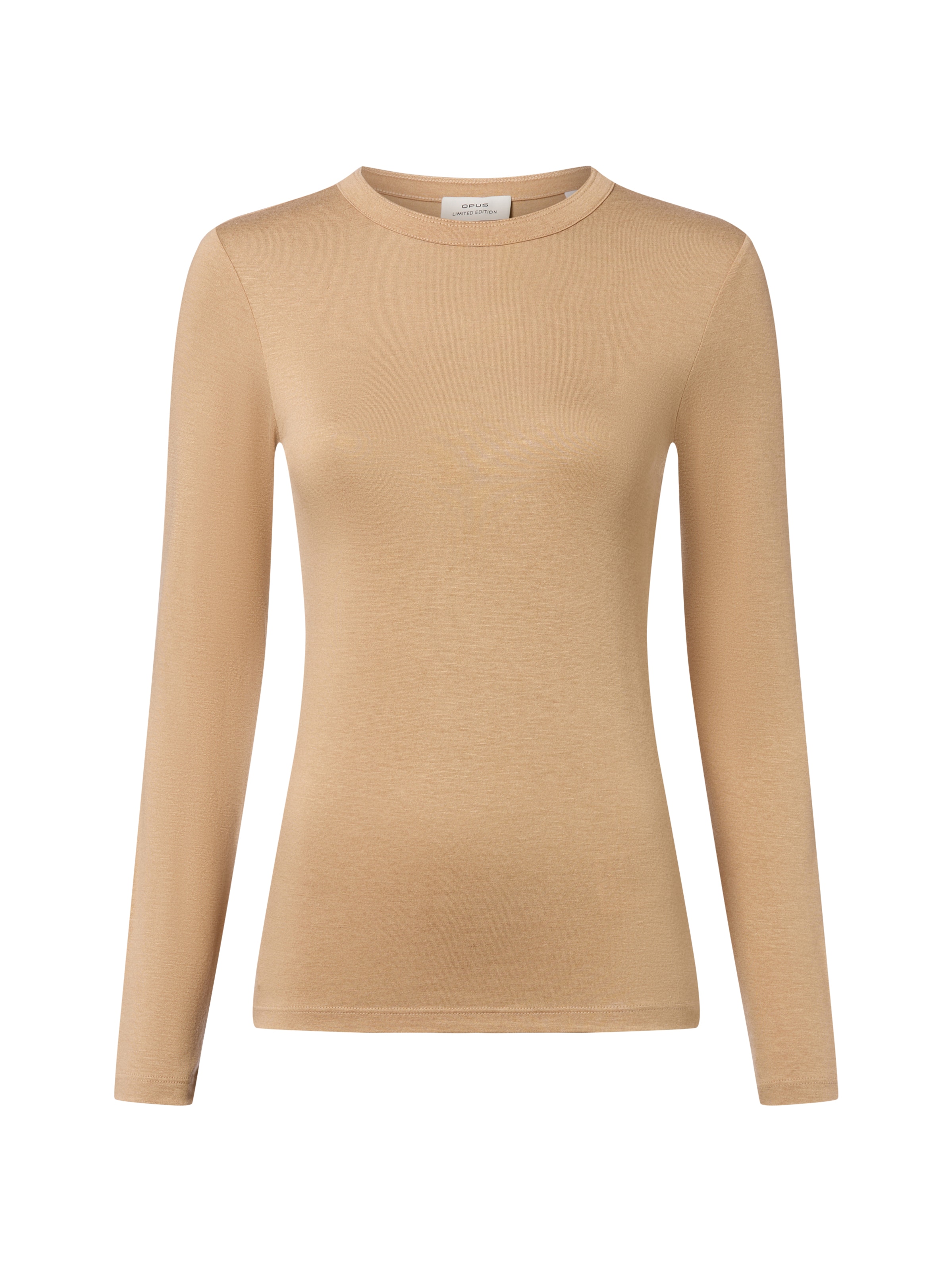 OPUS Shirt 'Sifa' in Beige: front