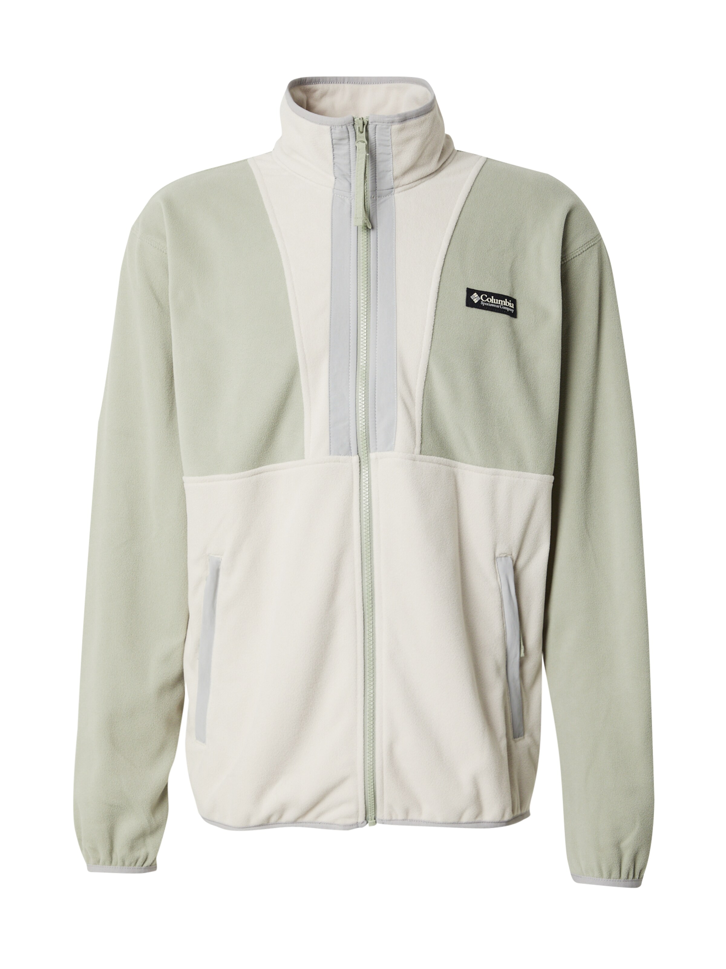 COLUMBIA Λειτουργική ζακέτα φλις 'Backbowl II' σε πράσινο: μπροστά