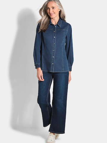 Goldner Blouse in Blauw