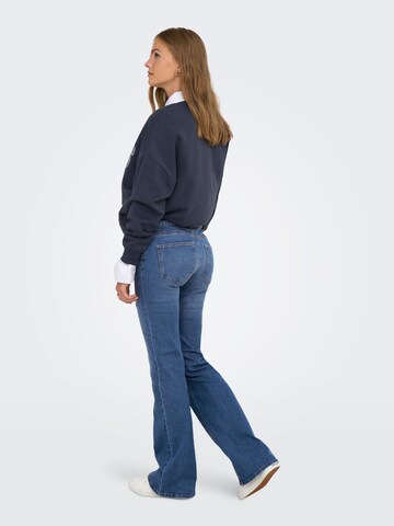 Only Maternity Flared Jeans 'OLMann' in Blue