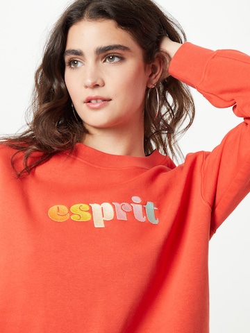 ESPRIT Mikina – oranžová