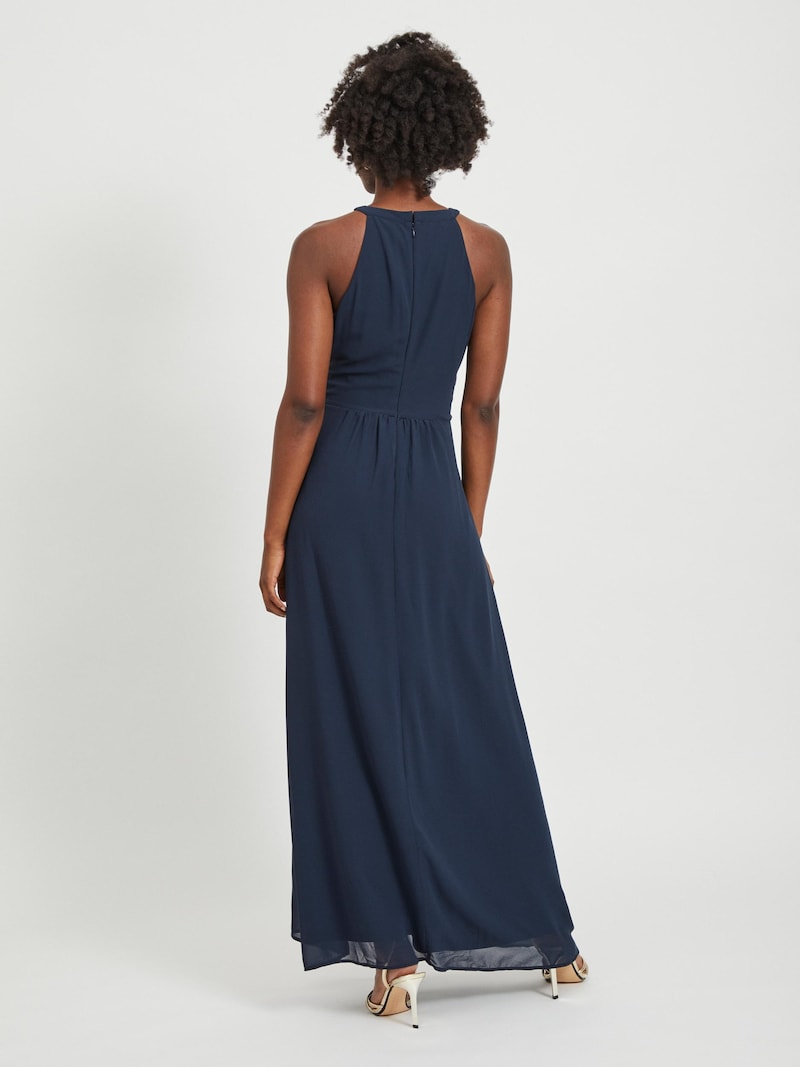 Women Clothing VILA Evening dresses Dark Blue