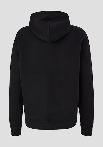 QS Sweatshirt in Schwarz