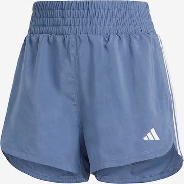 ADIDAS PERFORMANCE Regular Workout Pants 'Pacer' in Blue: front