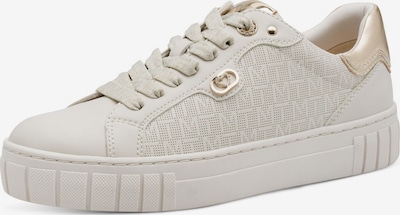 MARCO TOZZI Sneaker low i 36 i beige / guld, Produktvisning