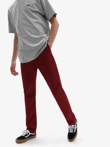 Pantaloni chino 'MN AUTHENTIC' di VANS in rosso: frontale