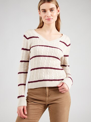 Pullover di HOLLISTER in beige: frontale