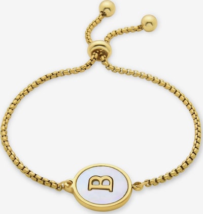 Luxenter Náramek 'Alphabet' ve velikosti 15 - 20 cm - zlatá, Produkt