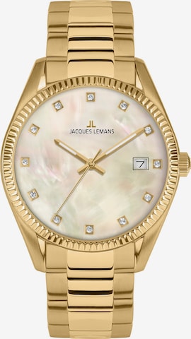 Jacques Lemans Analog watch in Gold: front