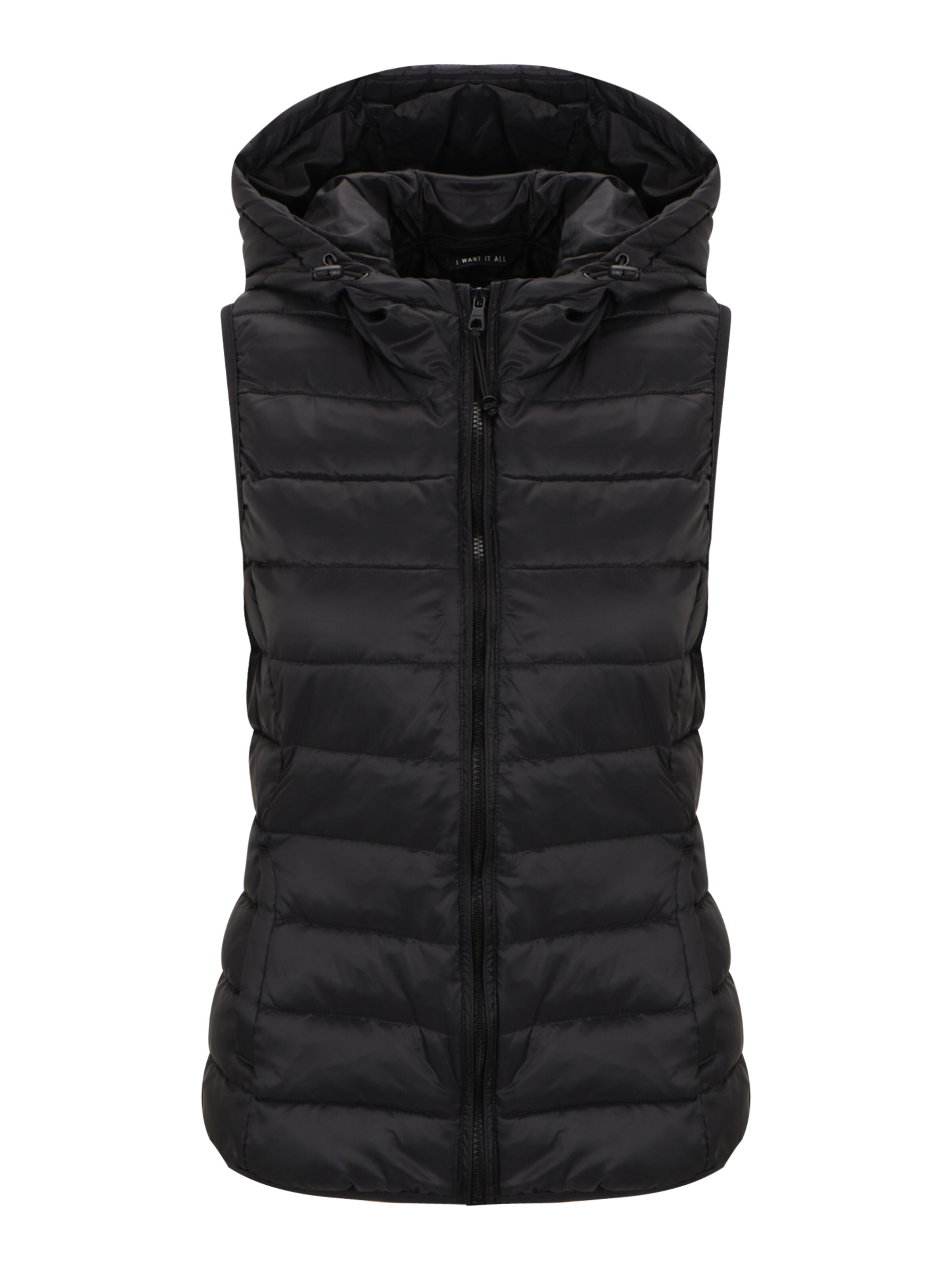 Only Petite Γιλέκο 'NEW TAHOE' σε μαύρο: μπροστά