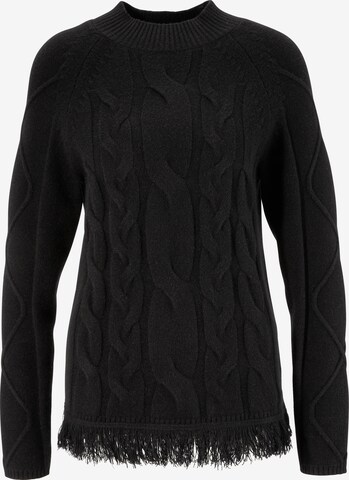 Aniston SELECTED Pullover in Schwarz: predná strana