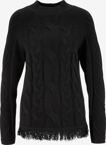 Aniston SELECTED Sweater in Black: front