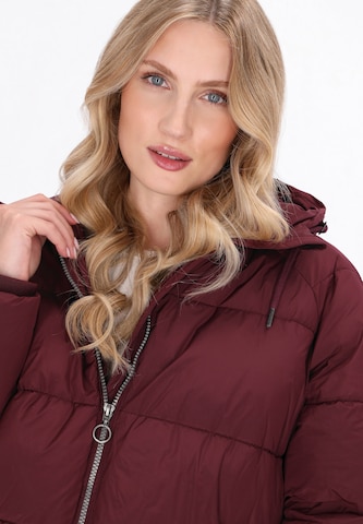 DreiMaster Maritim Wintermantel in Rood