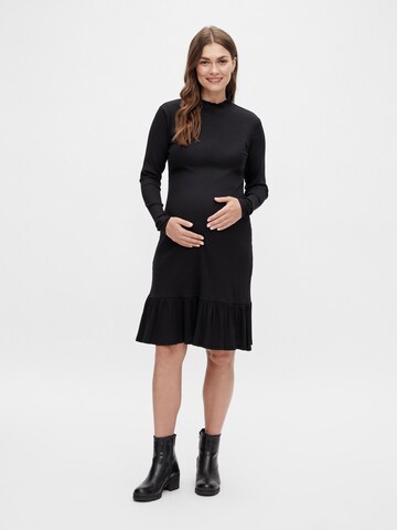 MAMALICIOUS Knitted dress 'Rosina' in Black