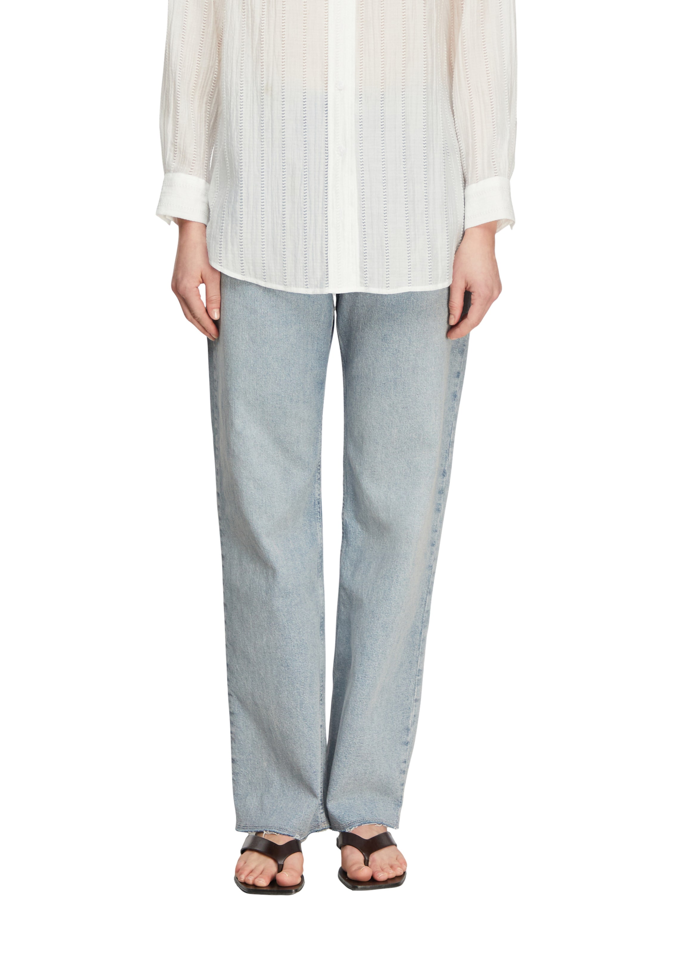 COMMA Regular Jeans in Blauw