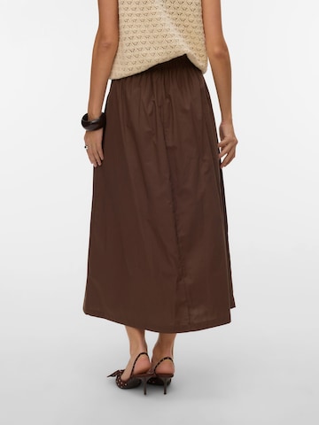 VERO MODA Skirt 'VMCILLA' in Brown
