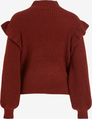 VILA Sweater 'Booba' in Red