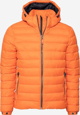 Superdry Between-Season Jacket 'Fuji' in Orange: front