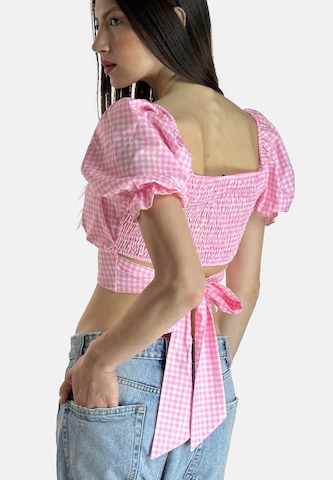 Elara Bluse i pink