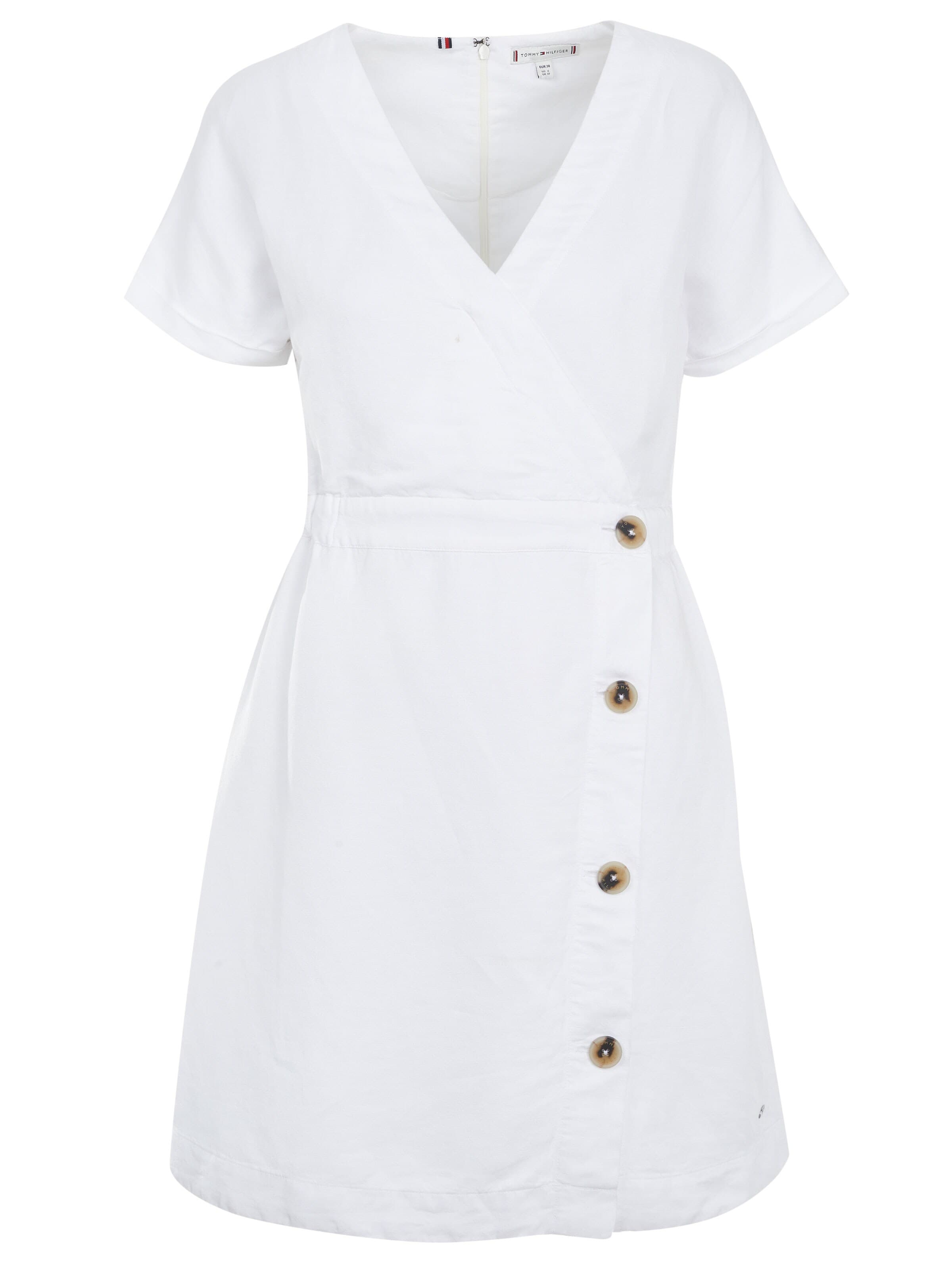 Abito 'Tommy Hilfiger Kleid' in 40 TOMMY HILFIGER di colore bianco, Visualizzazione prodotti