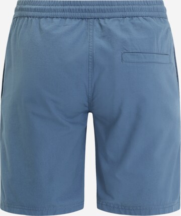 KnowledgeCotton Apparel Regularen Kratke kopalne hlače | modra barva